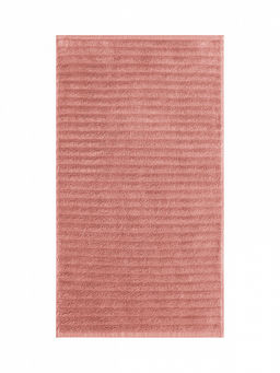 Полотенце махровое 50x90 розовый махровая ткань