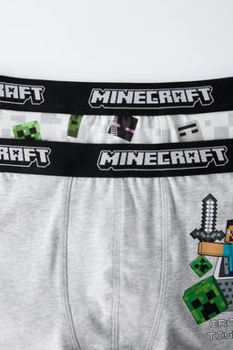 6-14 YEARS/ 2-PACK OF MINECRAFT  MOJANG AB.  BOXERS - Zara фото 2