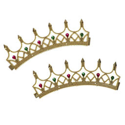 Корона принцессы золотая из 2-х частей - Simaland фото 2