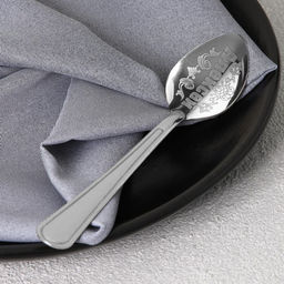 Цена за 3 шт. Ложка чайная именная Алексей, h=14 см