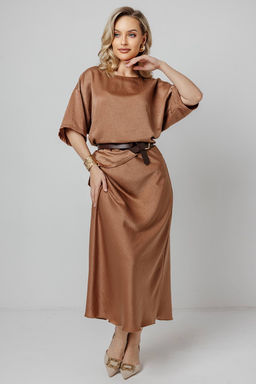 Юбка женская 198/02/Коричневый