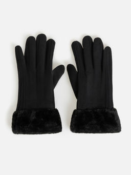 10206420043 Перчатки жен. Vail черный - Concept club фото 3