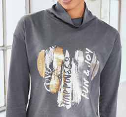 Блузка, темно-серая - Heine фото 5