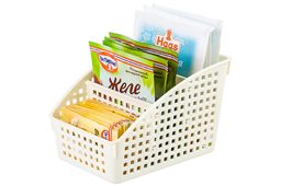 Органайзер 18*13,5*12 см Лофт слоновая кость с перегородками широкий (модель - 6720/26) - Elan gallery фото 3