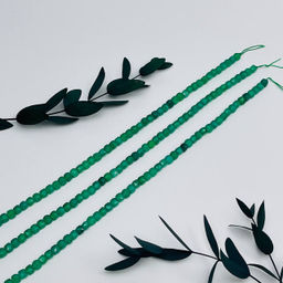 Бусины для украшений из Агата тон.