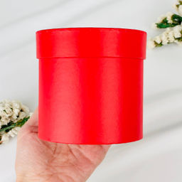 Подарочная коробка красная под шар