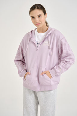 Толстовка на молнии Фиолетовый