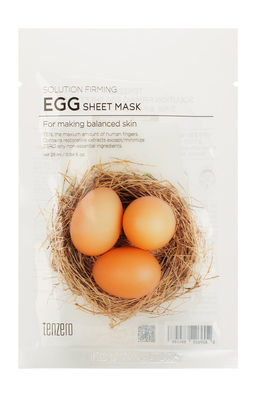 Тканевая яичная маска для сужения пор - Solution Firming Egg Sheet Mask, 25мл