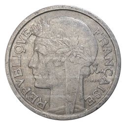 2 франка 1958 года Франция