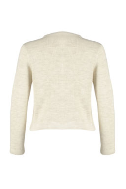 TRENDYOLMILLA Siyah Basic Ceket Gorunumlu Triko H?rka TWOAW24HI00090  фото 15