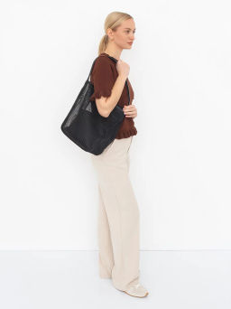 Сумка 58516 black Velina Fabbiana-Safenta