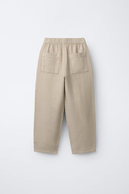 PANTAL?N STRAIGHT R?STICO / Beige - Zara фото 2