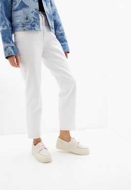 Топсайдеры Ralf Ringer JAM молочный натуральная кожа фото 6