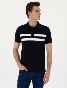 Lacivert Slim Fit Ti__rt