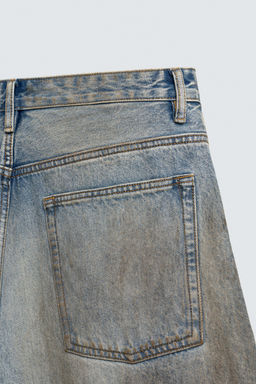 VINTAGE EFFECT BAGGY FIT JEANS - Zara фото 10