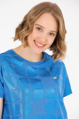 Женская футболка Saks с круглым вырезом Неожиданная скидка в корзине - U.s. polo assn фото 3