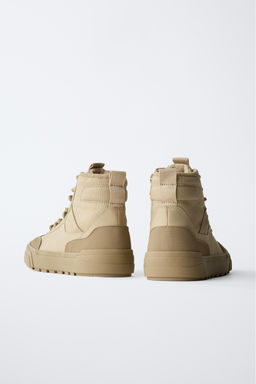 TECHNICAL HIGH-TOP SNEAKERS - Zara фото 6