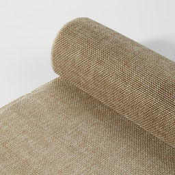 Ткань из джута, 70 5 см, 4,5 0,5 м, цвет бежевый