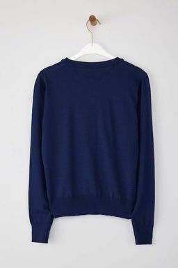 Sar? Premium/Ozel Iplik Merserize Gorunumlu Bisiklet Yaka Basic Triko H?rka TWOAW26HI00095 - Trendyolmilla фото 10