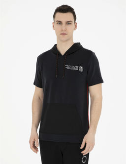 Siyah Regular Fit Sweatshirt