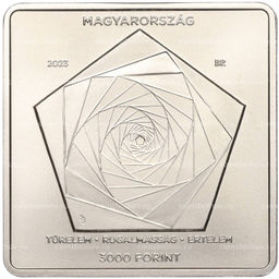 Монета 3000 форинтов 2023 года Венгрия 120 лет со дня рождения Джона фон Неймана