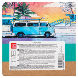 Аква-колор IZO-BK-1212 Скетчбук 120 г/м2 120 г/м2 12 х 12 см сшивка 80 л. 01 красный - Светоч фото 9