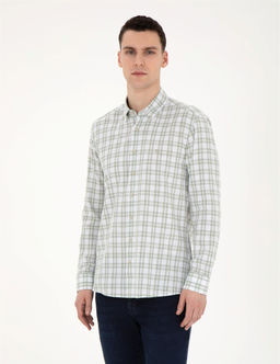 Ye_il Regular Fit Uzun Kollu G_mlek - Pierre cardin фото 3