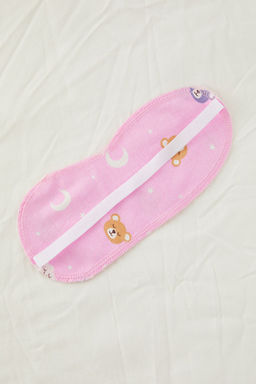 Trendyolmilla Lacivert %100 Pamuklu Ay?c?k ve Galaksi Desenli Uyku Bantl? Sortlu Orme Pijama Tak?m? THMSS25PT00360  фото 14