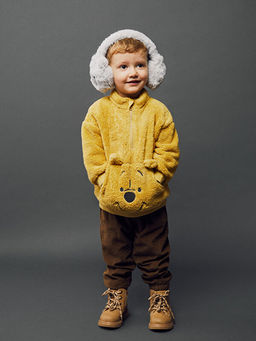 Beli Lastikli Basic Kadife Erkek Bebek Pantolon