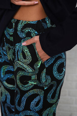 Костюм с брюками (01027. бирюзовый) - Плиона фото 17