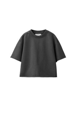 CAMISETA JOGGING EFECTO LAVADO / Gris oscuro - Zara фото 6