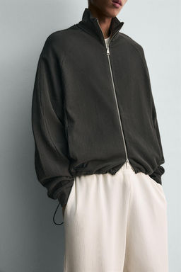CHAQUETA CREMALLERA OTOM?N / Plomo oscuro - Zara фото 5