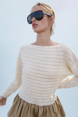 Top en punto con textura - H&m фото 3