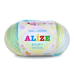 Цена за 10 мотков пряжи Baby Wool Batik