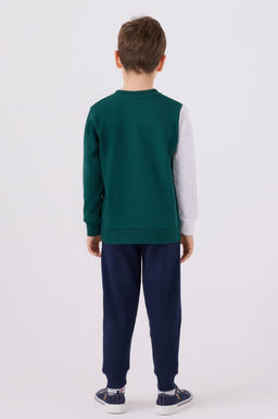 Темно-зеленый пижамный комплект для мальчика Неожиданная скидка в корзине - U.s. polo assn фото 4