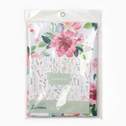 Скатерть «Доляна. Пастель», 137×180 см, 140 г/м²