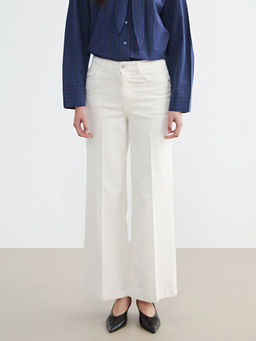 Wideleg Kad?n Jean Pantolon