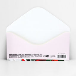 Цена за 10 шт. Конверт для денег «С Днём Рождения», 16.5×8 см