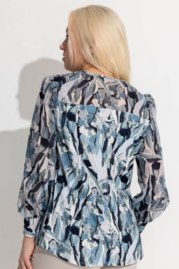 Блузка женская 4021/16/Синий - Rise фото 2