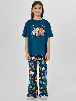 КОМПЛЕКТ ДЛЯ ДЕВОЧЕК (ДЖЕМПЕР, БРЮКИ)