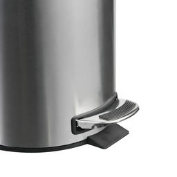 Контейнер д/мусора 12,0л. круг с педалью нерж., без доводчика арт. КТ-88-12С-БД Катунь