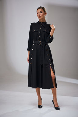 Платье Kaloris 2045W-Р черный  фото 8