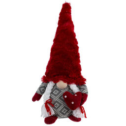 Игрушка набивная "Гном", L14 W11 H37/20 см, 2в.