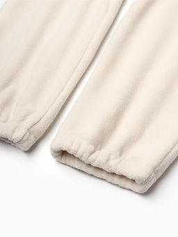 Костюм женский (анорак, брюки) MINAKU: Fleece Soft, размер 42, бежевый