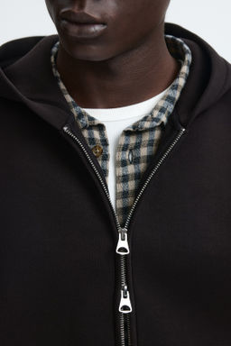 Chaqueta sudadera efecto neopreno Loose Fit - H&m фото 8