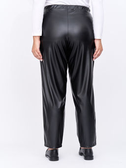 Брюки из эко-кожи BB00509BLK01 - Артесса фото 6
