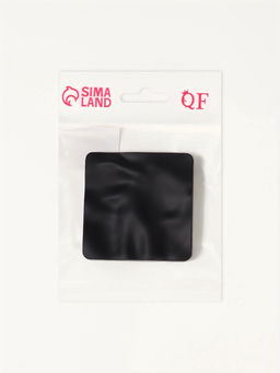 Зеркало складное «Волна», 7×7 см, с увеличением х2, чёрное