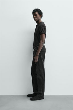 JEANS SLIM FIT B?SICO / Carb?n - Zara фото 4