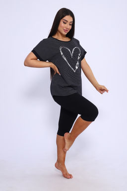 Костюм Modalina 46649 футболка и бриджи хлопок  фото 5