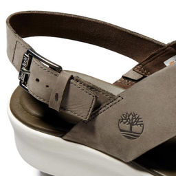 Женские сандалии Timberland Los Angeles Wind Slingback оливковые фото 5
